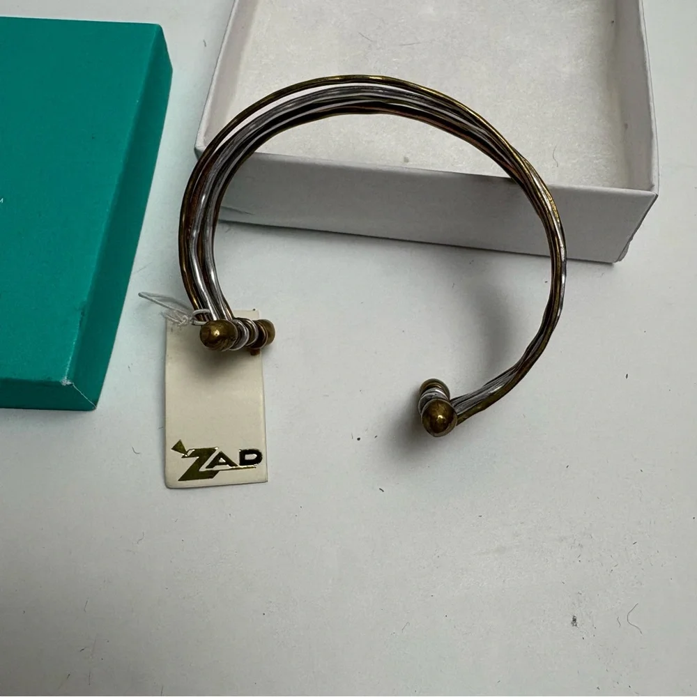 ZAD Martin Mini Layered Metal Cuff Rose Gold Bracelet Stitch Fix NWT